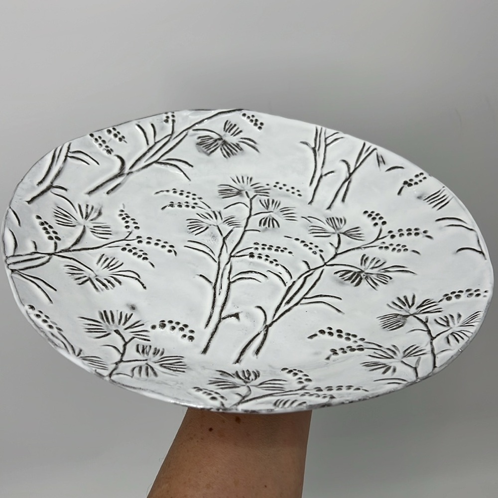 Astier de Villatte “Robinson” Plate Handmade  French Parisian Dinnerware Artisan - Picture 3 of 6